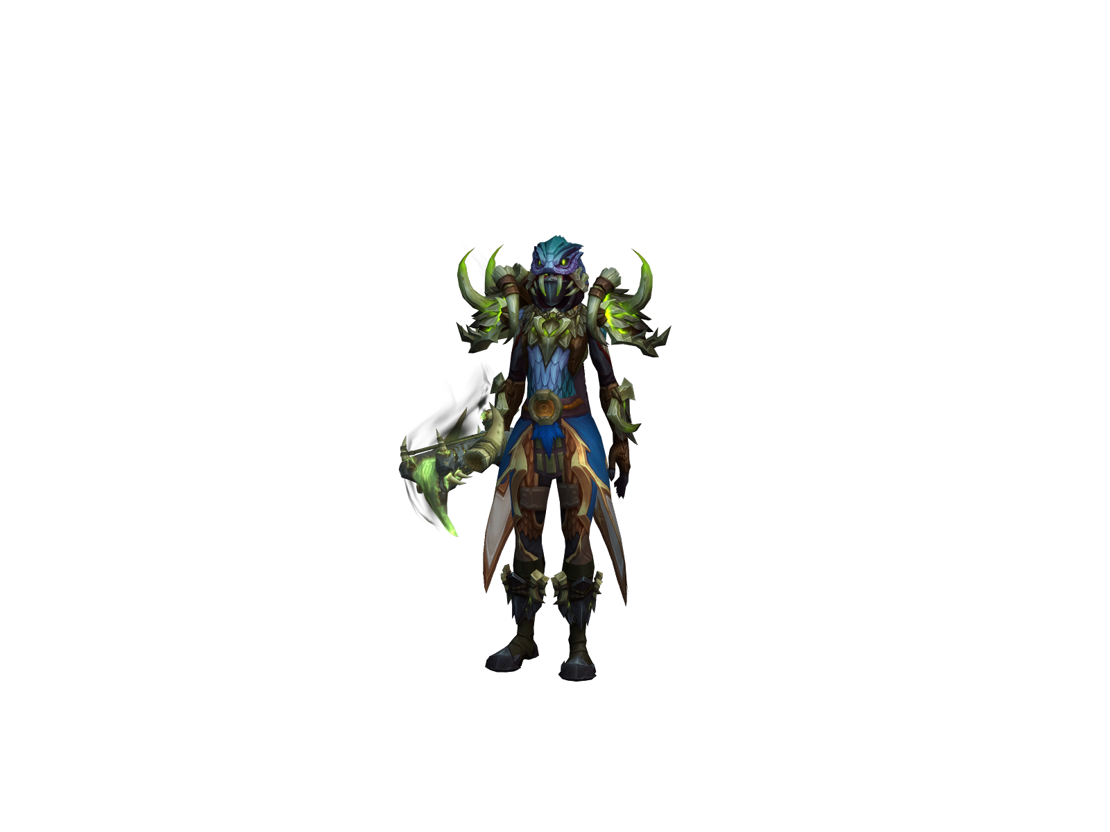 Эльфиня 3D character render