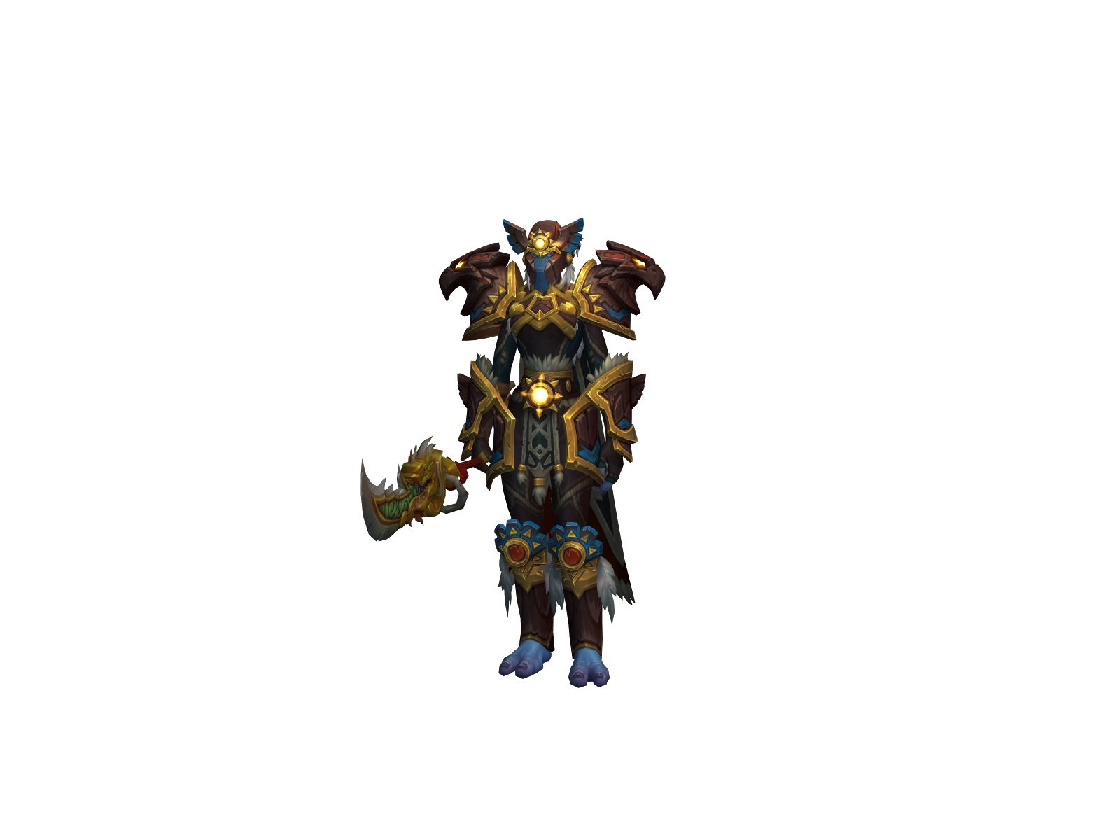 Варнау 3D character render