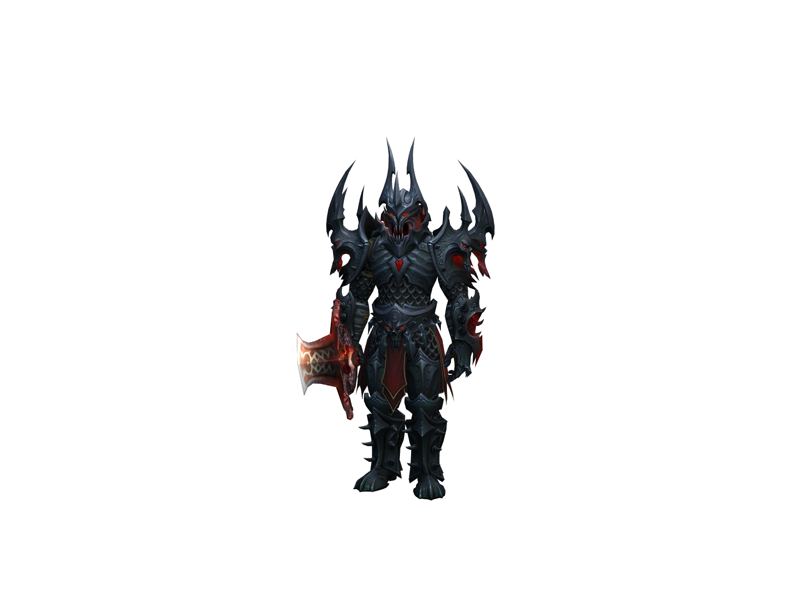 Вангвард 3D character render