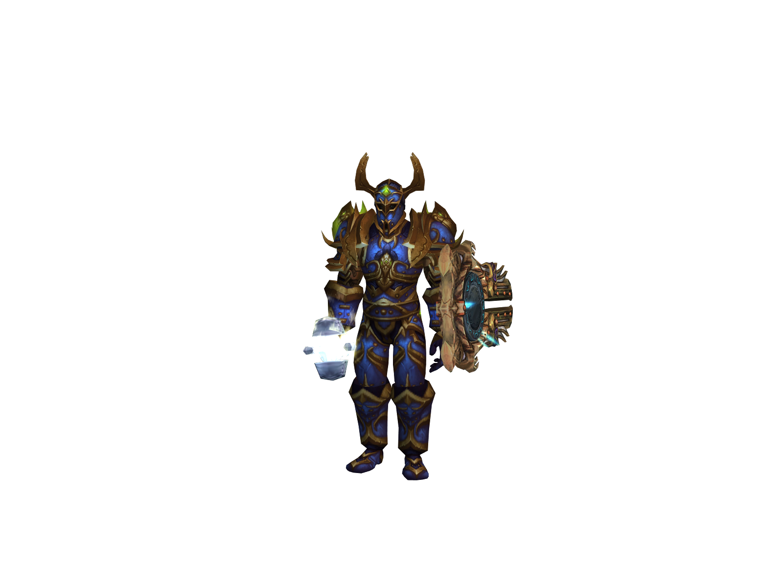 Карпладин 3D character render