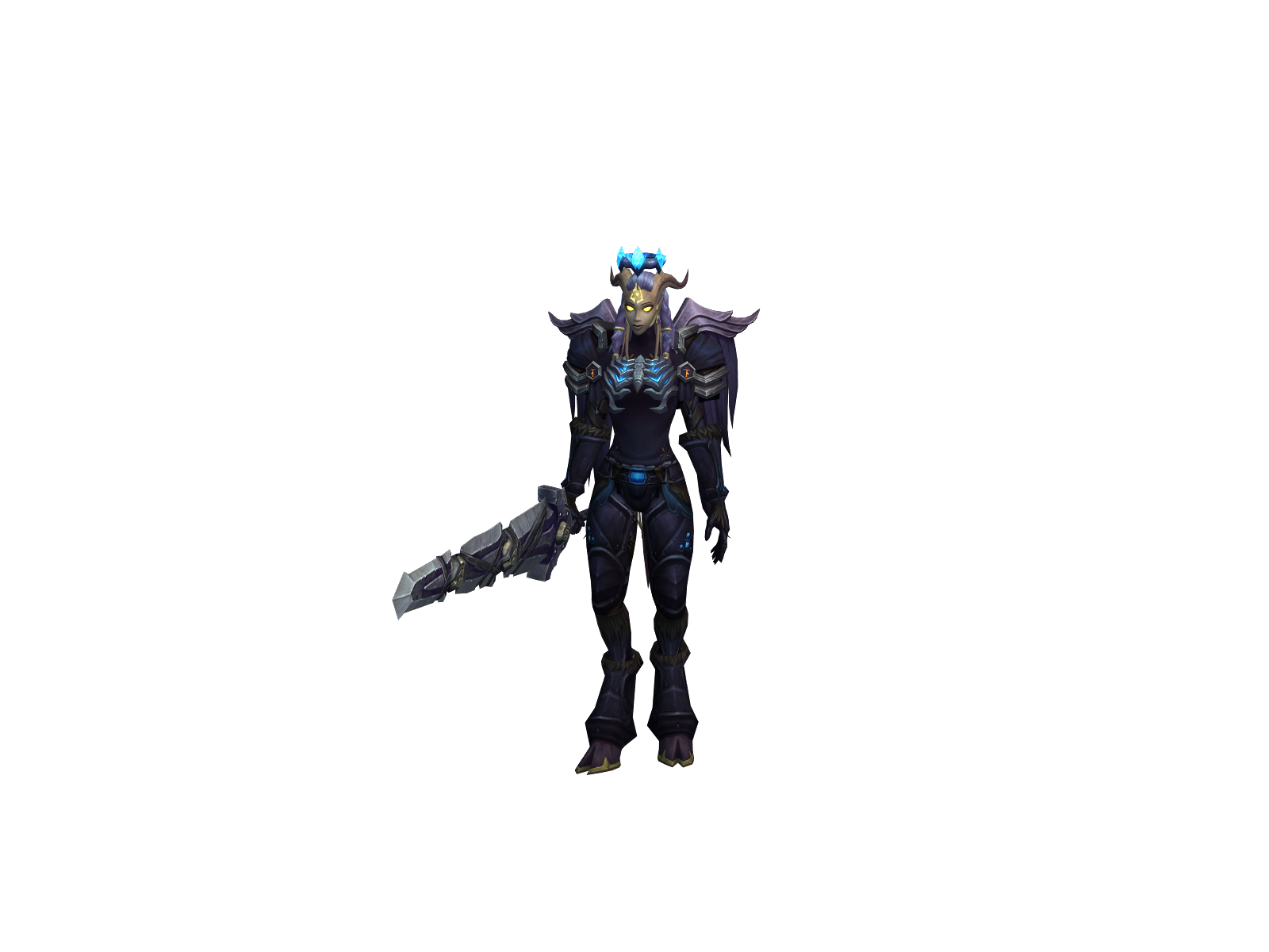 Илонка 3D character render