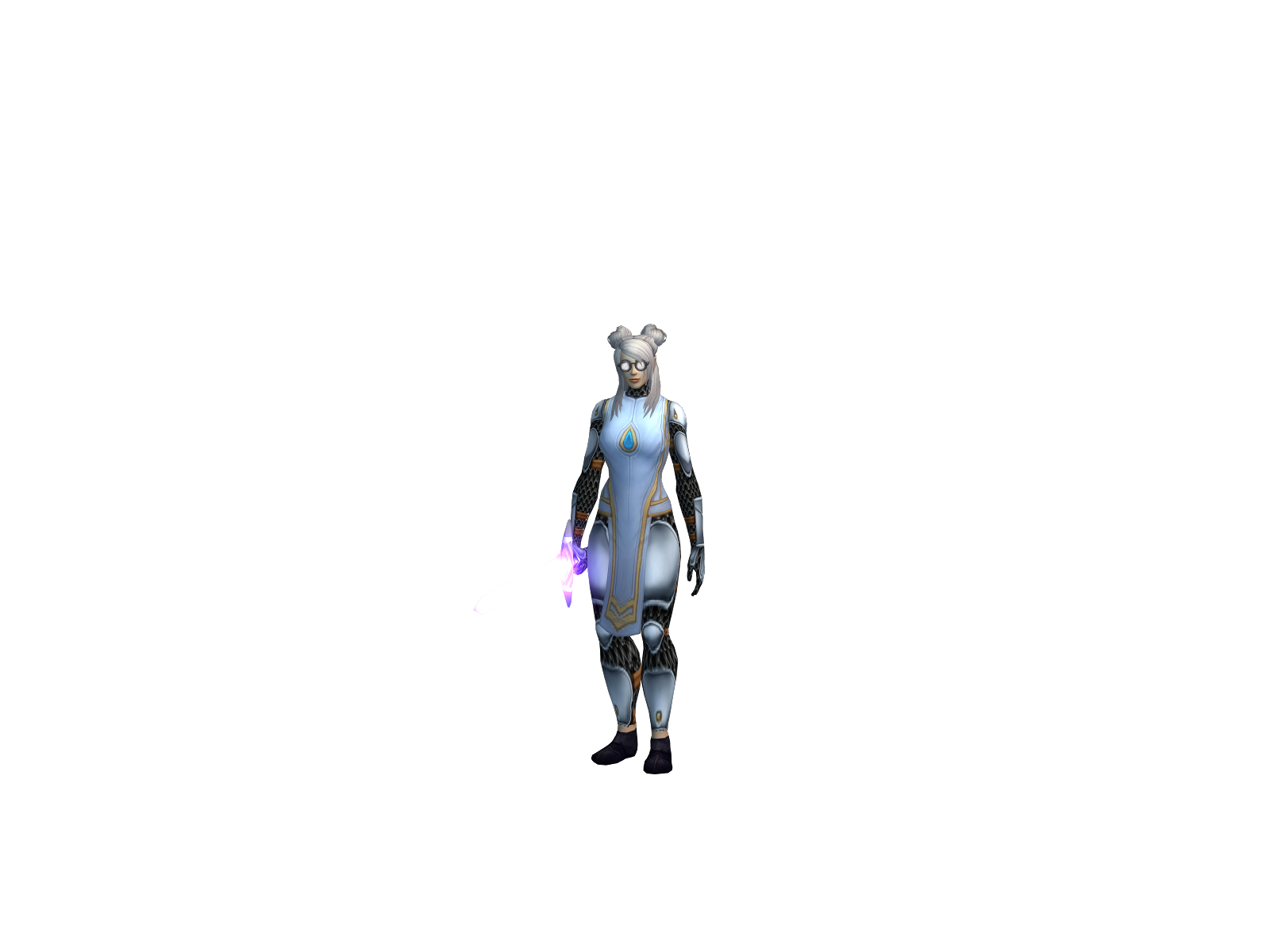 Ретрикзлой 3D character render