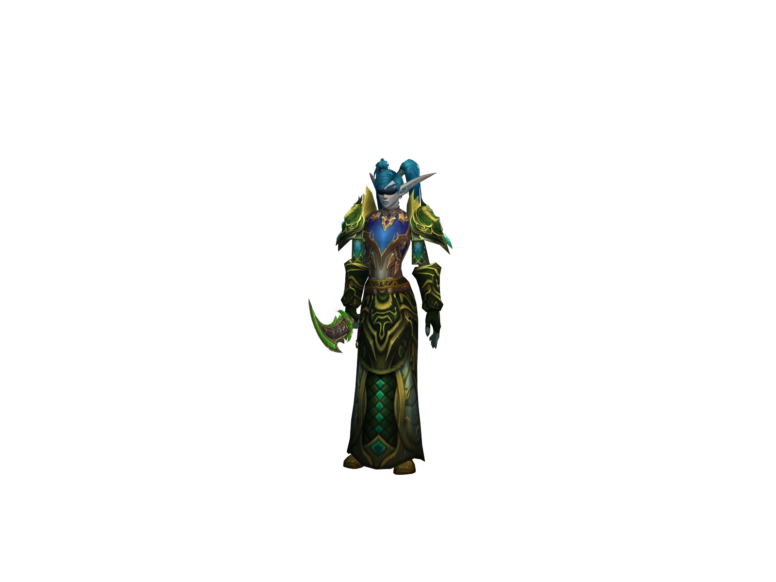 Скайангелкот 3D character render
