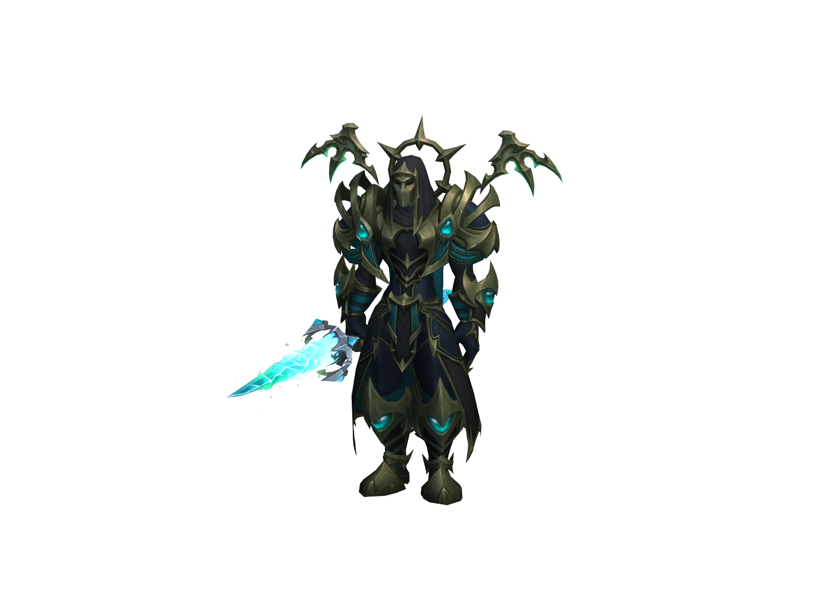 куруман 3D character render