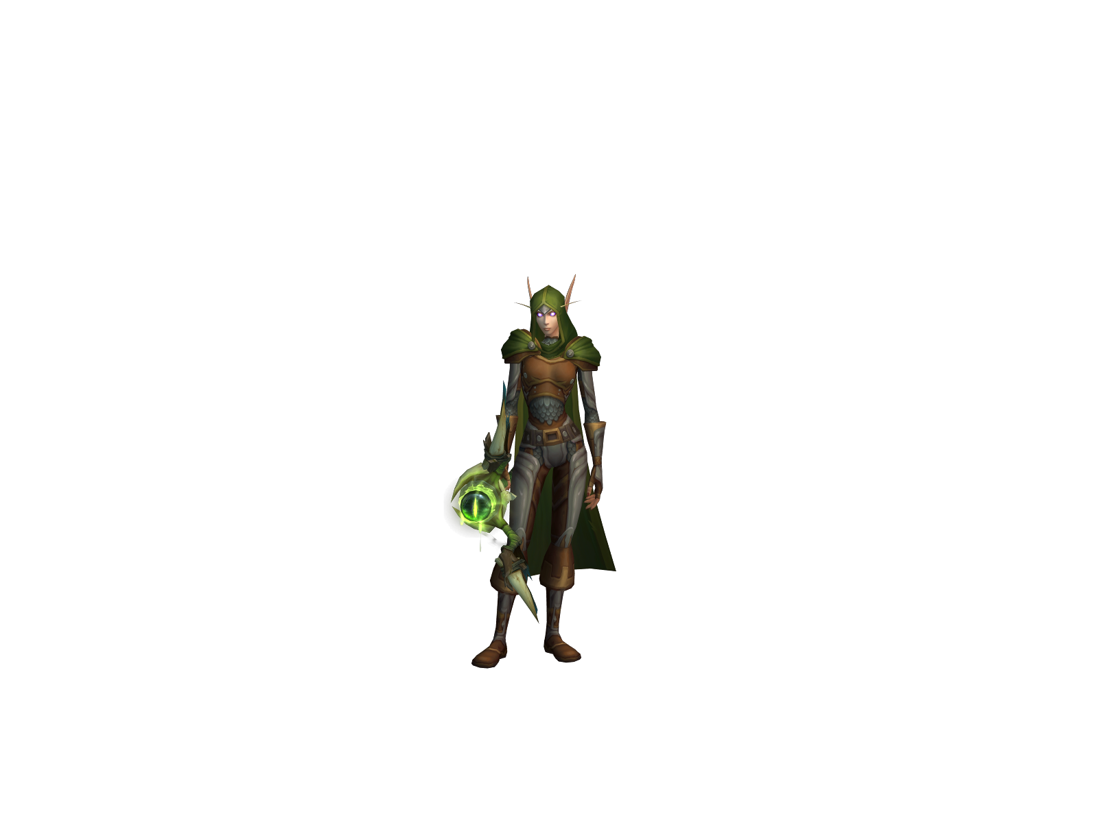Шэдоустайлх 3D character render