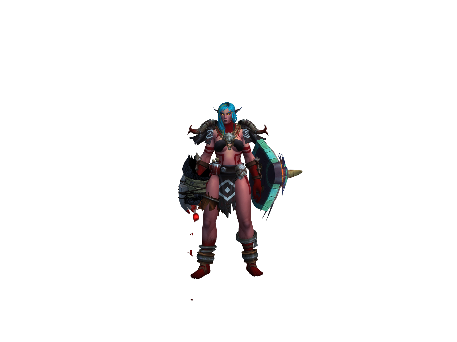 Харандара 3D character render
