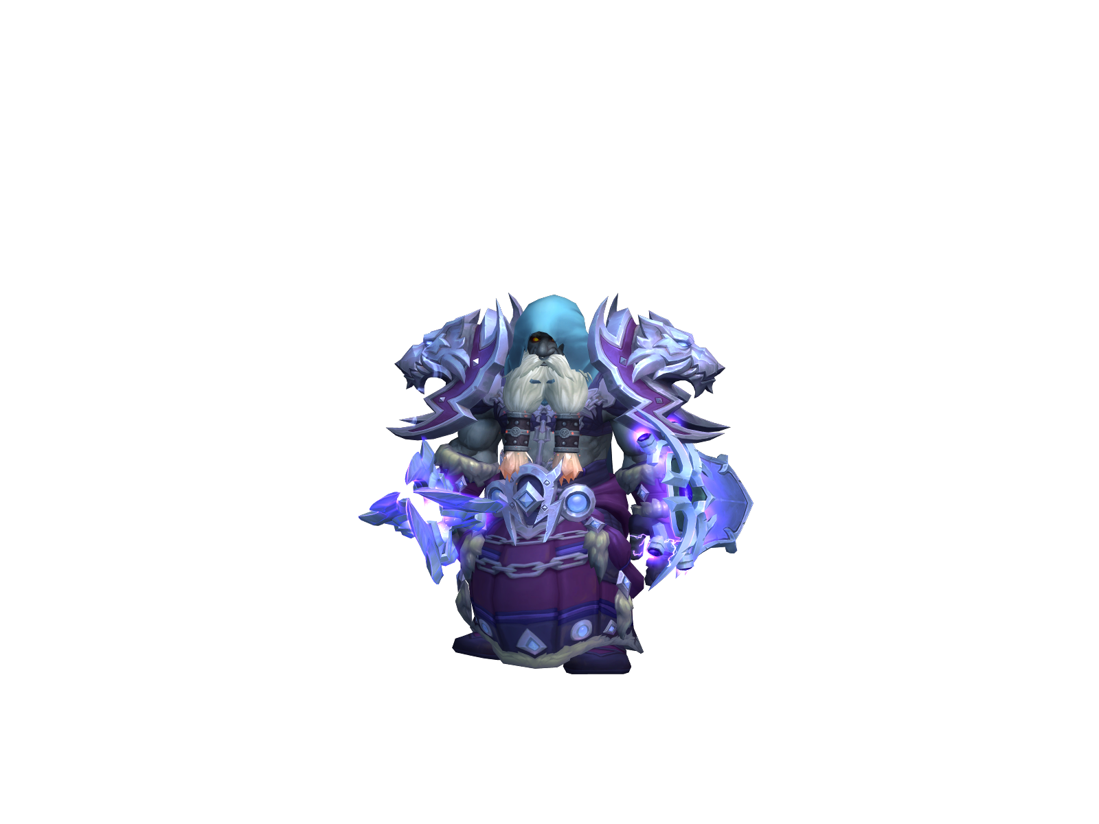 Горбелгрин 3D character render