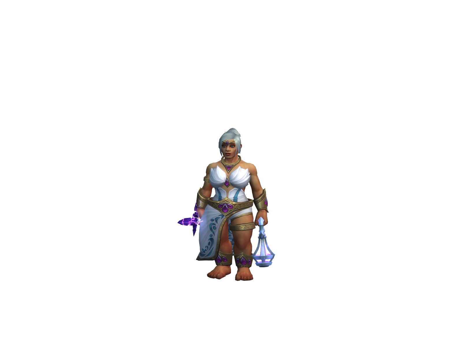Делирио 3D character render