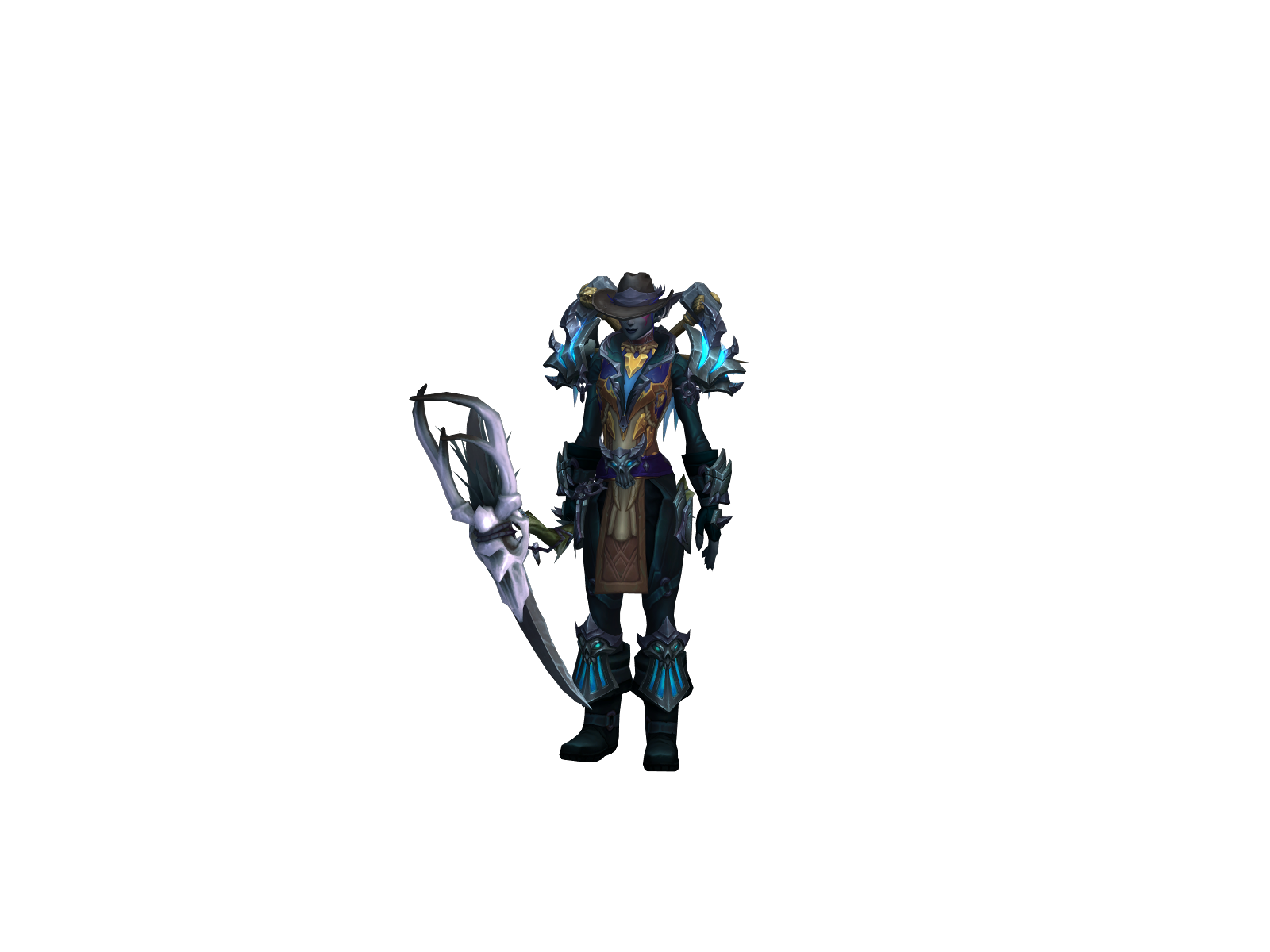 Ганста 3D character render