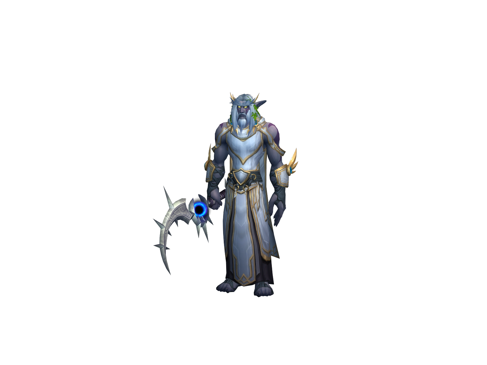 Гневнебес 3D character render