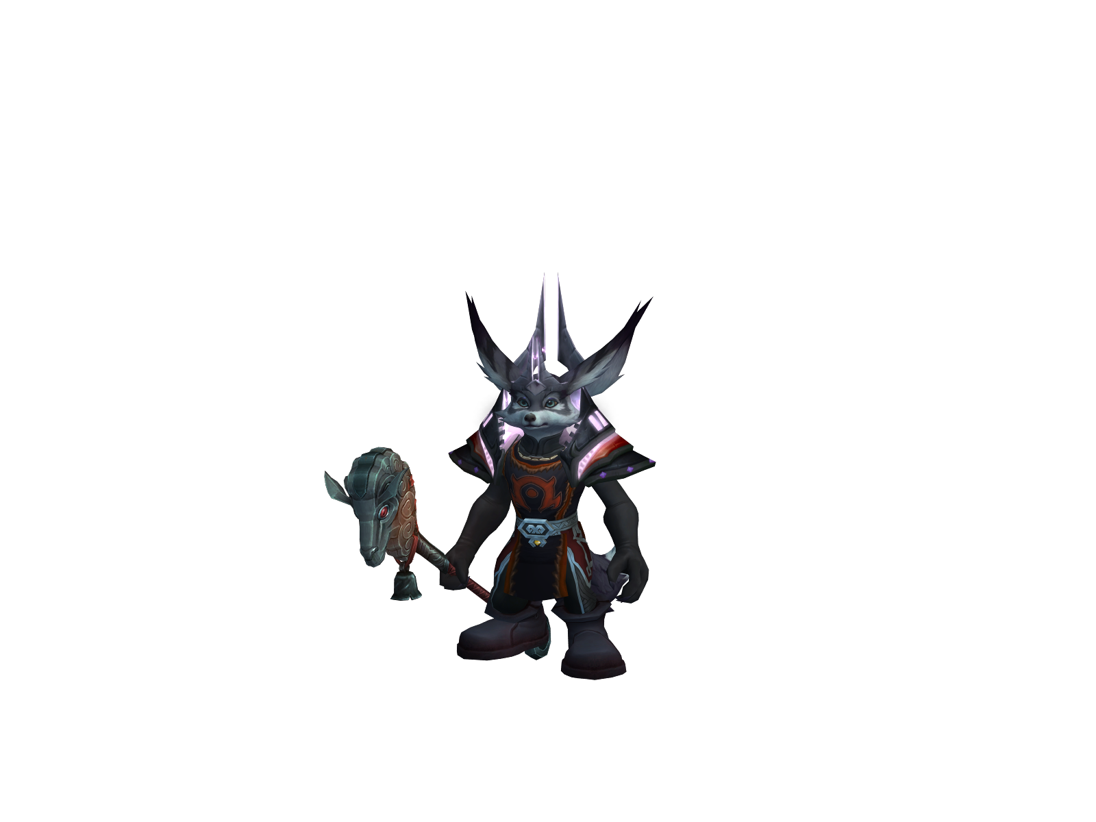 Лиаать 3D character render