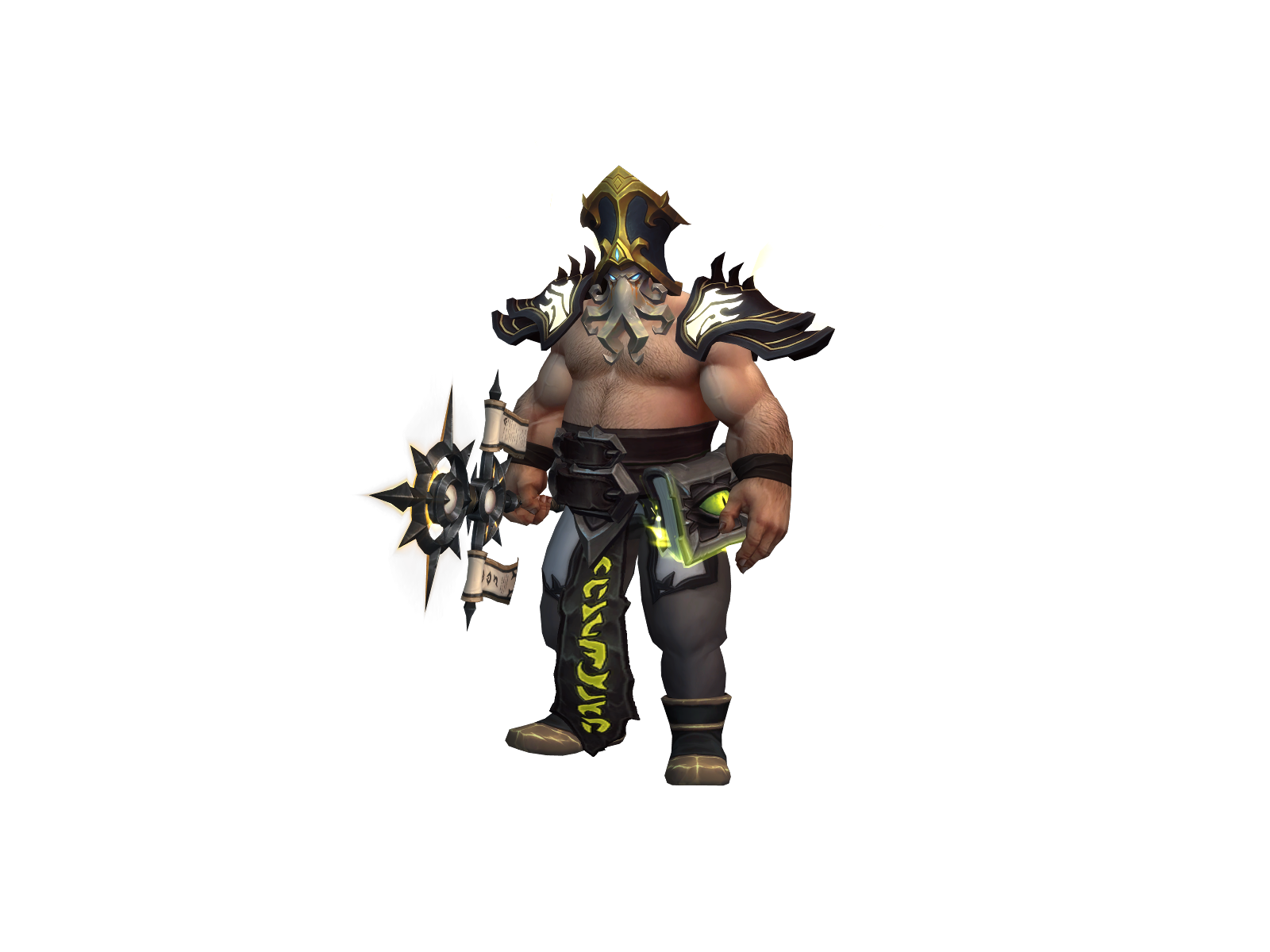 Боурщубивца 3D character render