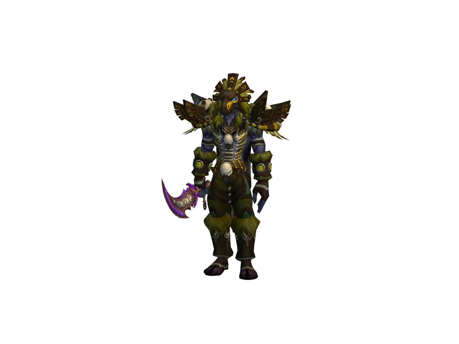 Маркорион 3D character render