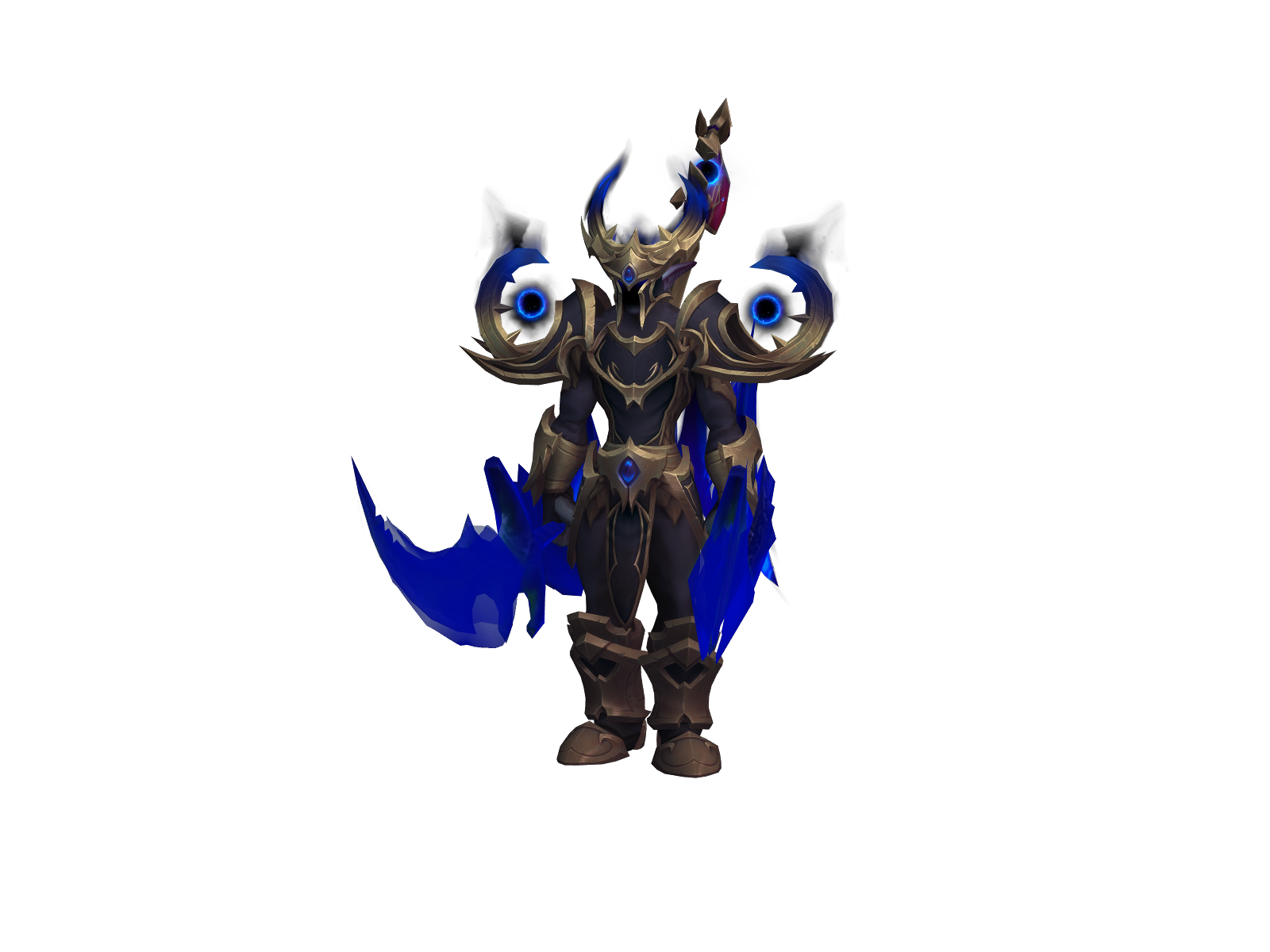 Обжиратель 3D character render