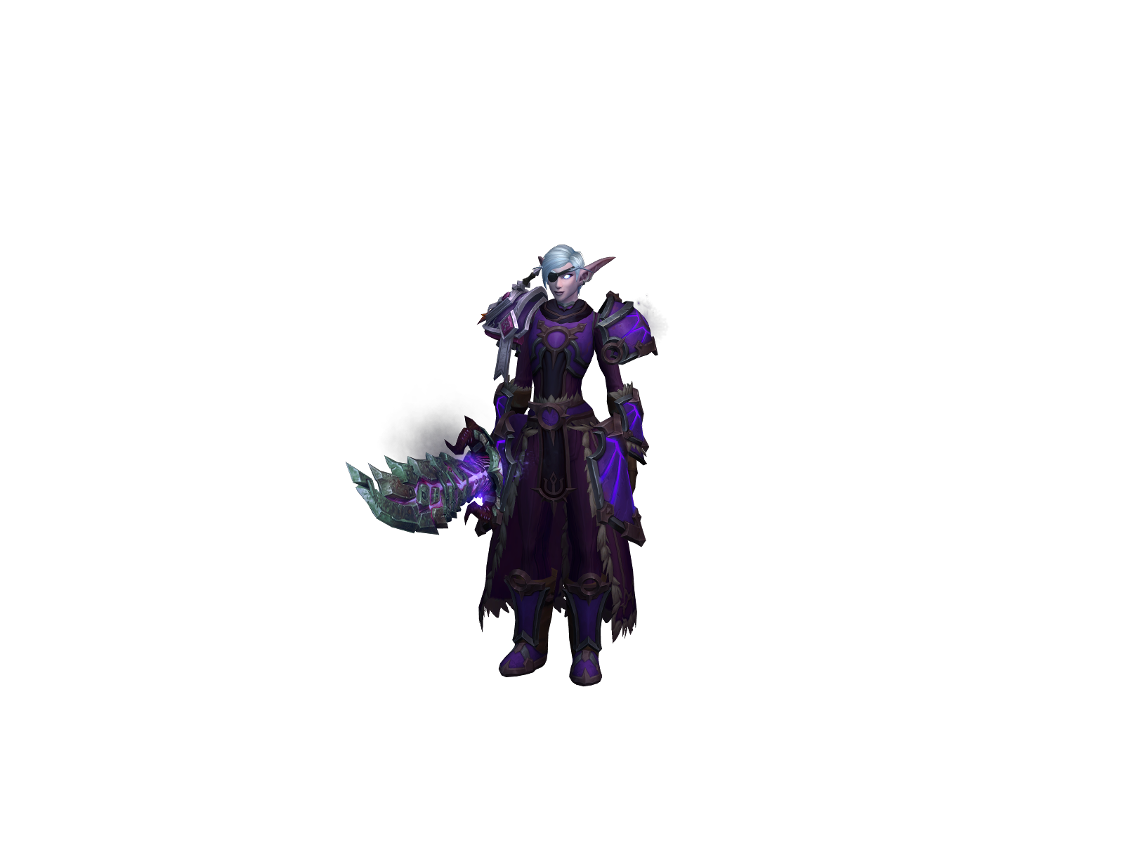 Варкх 3D character render