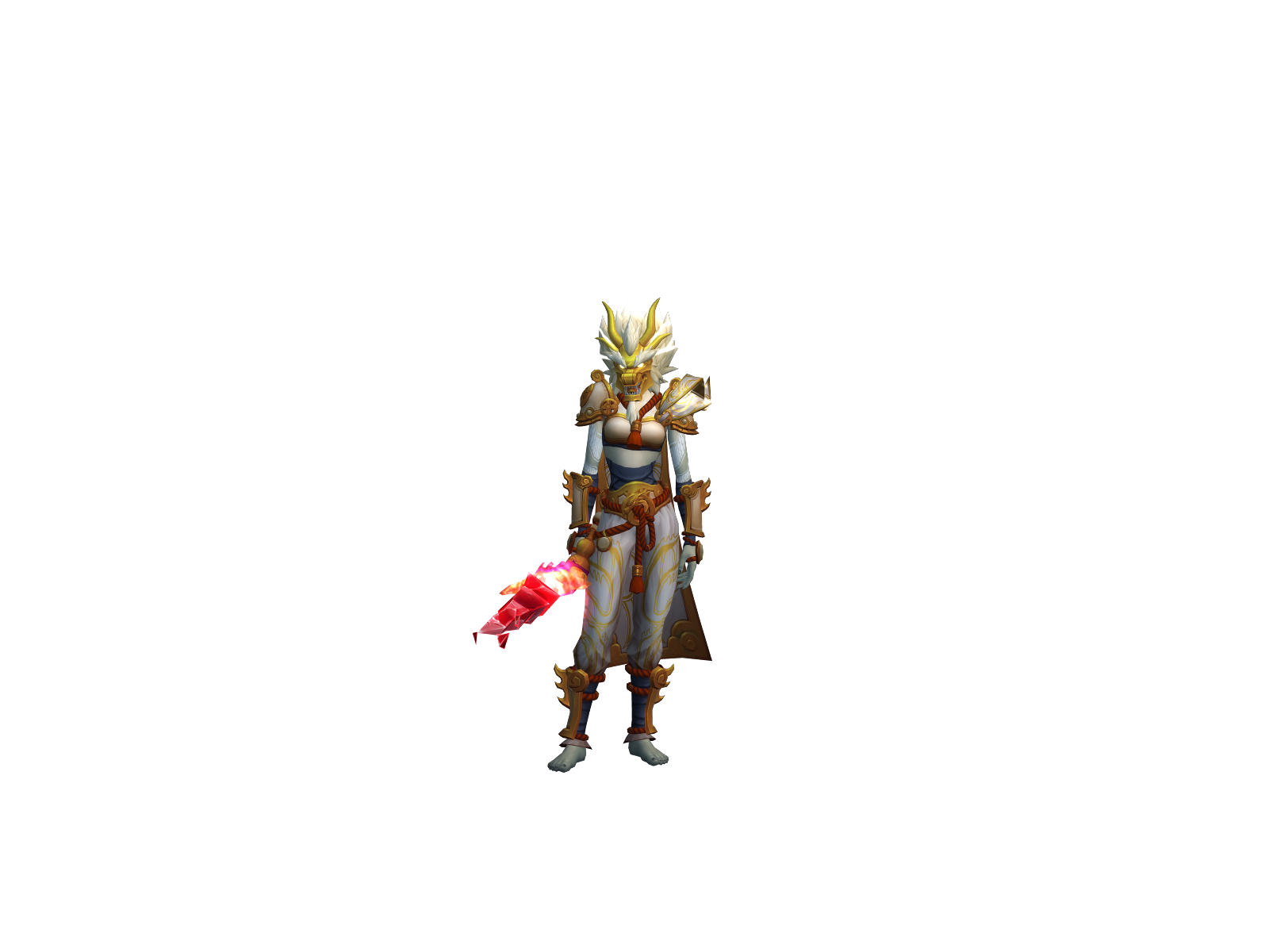 Обездолина 3D character render