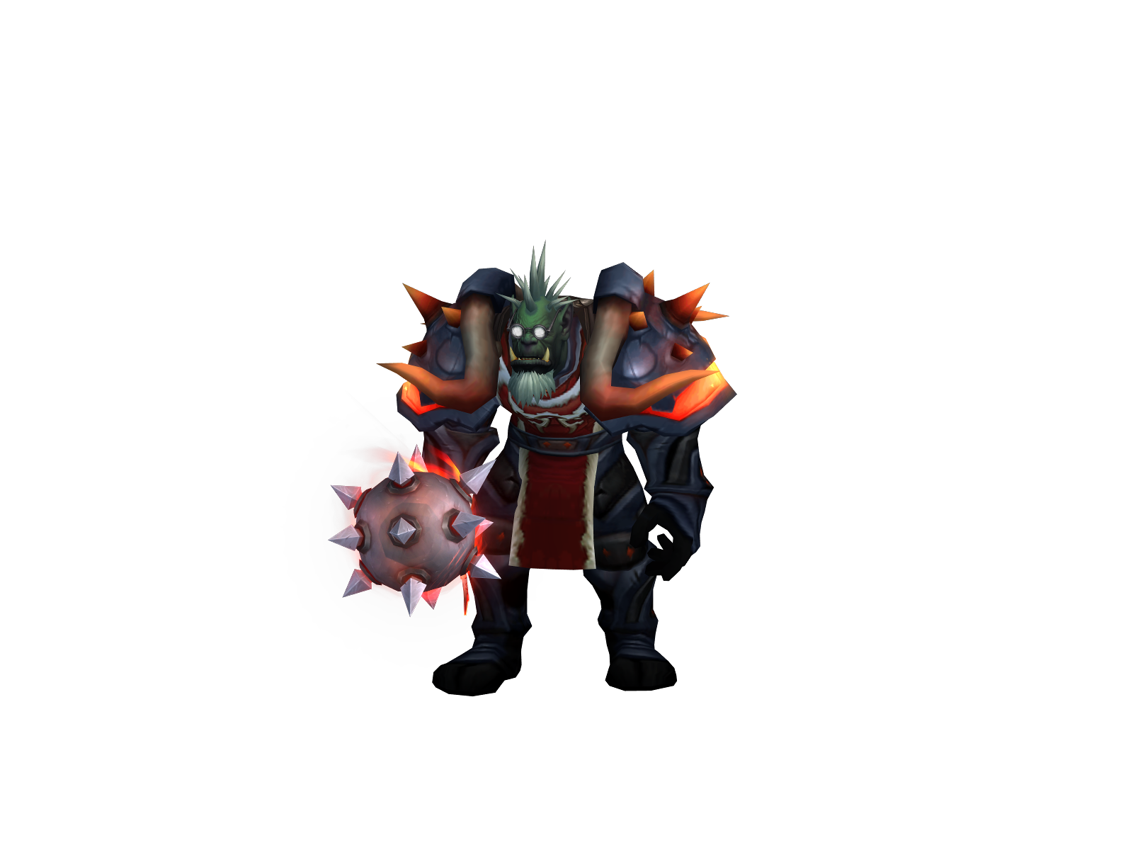 Злойрокот 3D character render