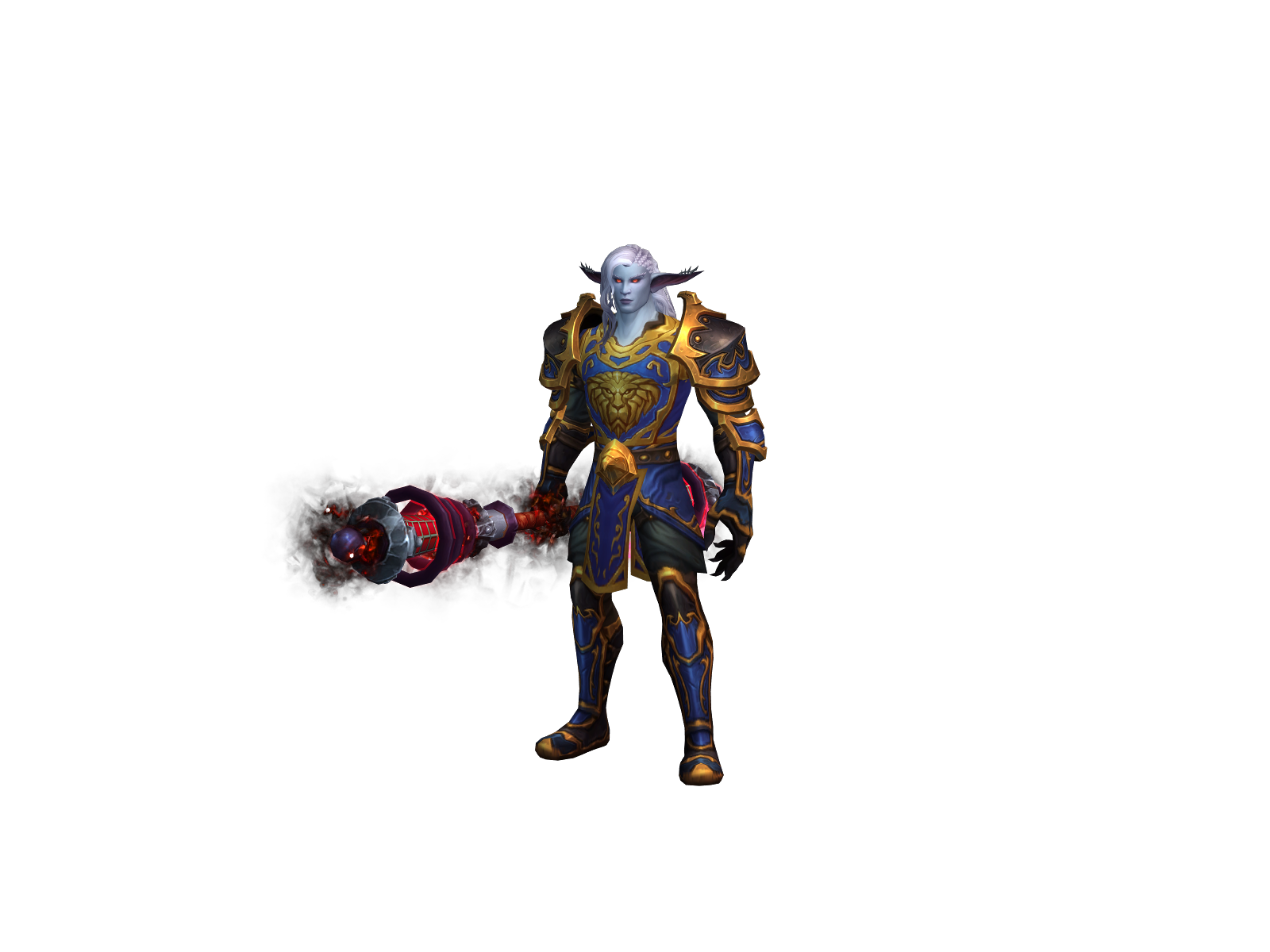 Гилрейн 3D character render