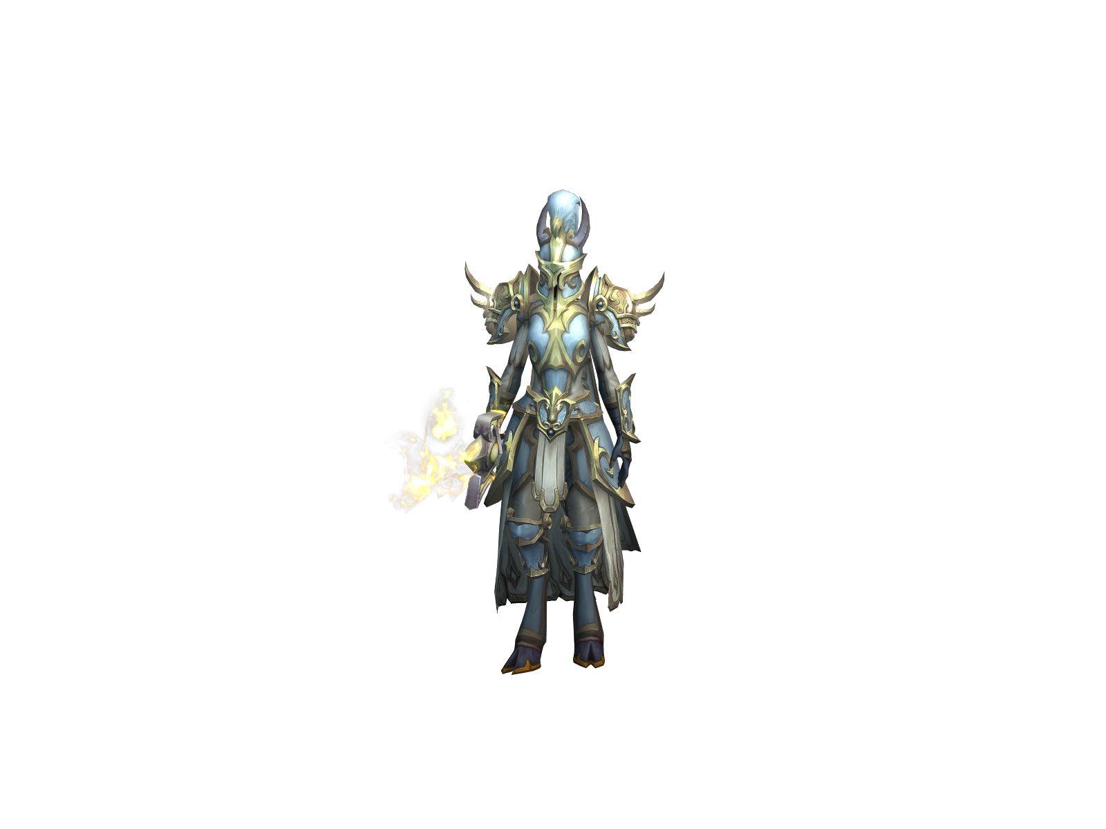 Элуинария 3D character render