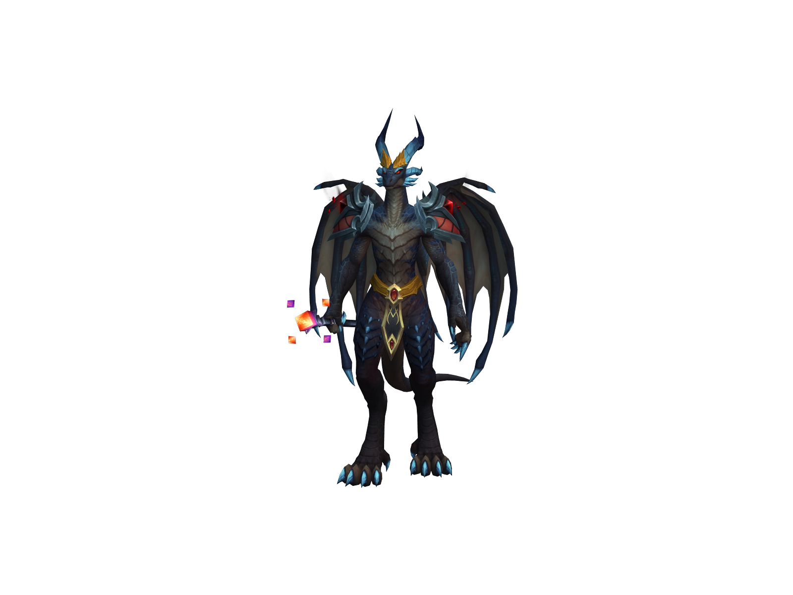 Арканза 3D character render