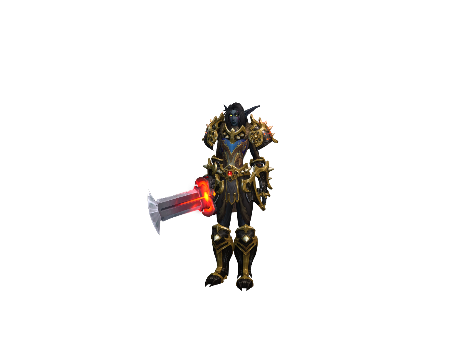 Оверморн 3D character render