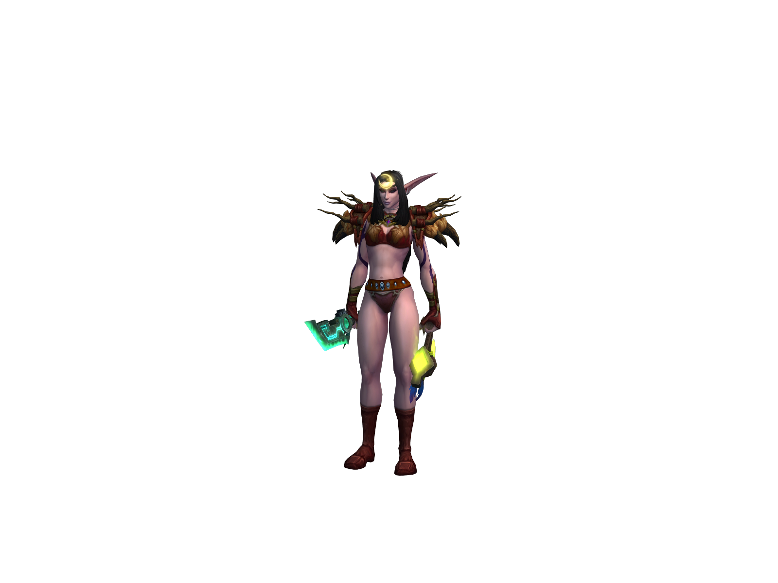 Фрейтирия 3D character render