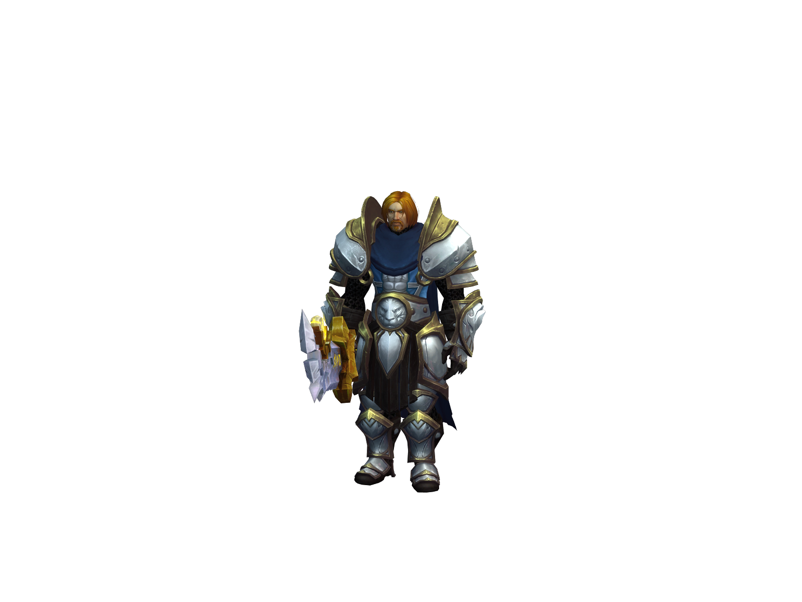 роденор 3D character render