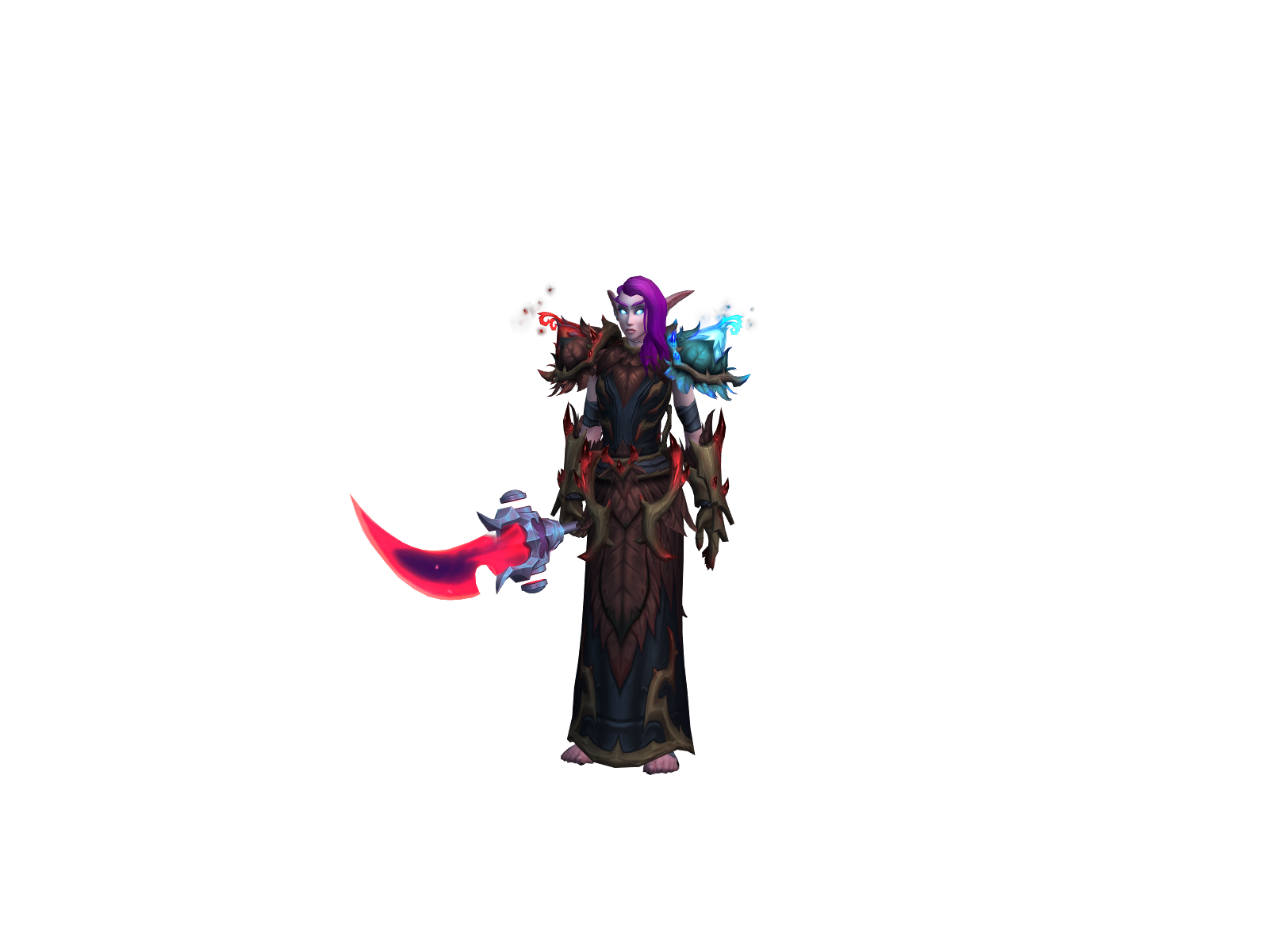 Кадзукай 3D character render