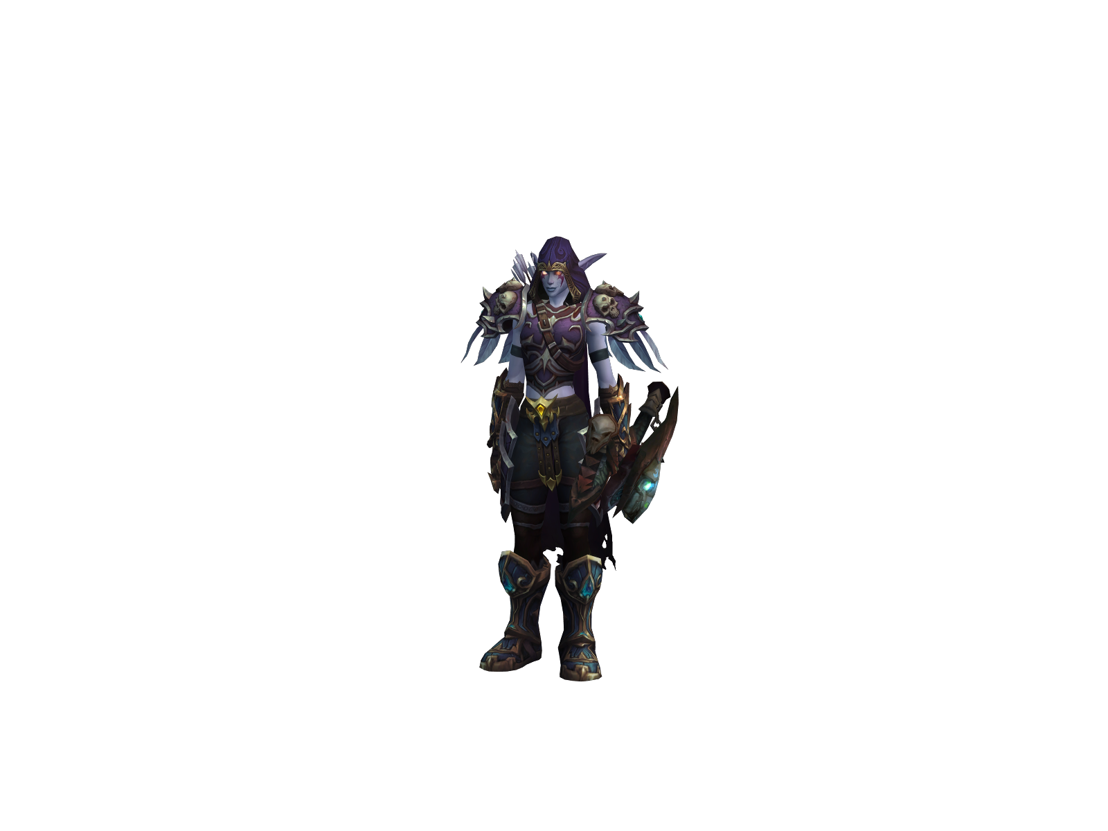 Апаска 3D character render