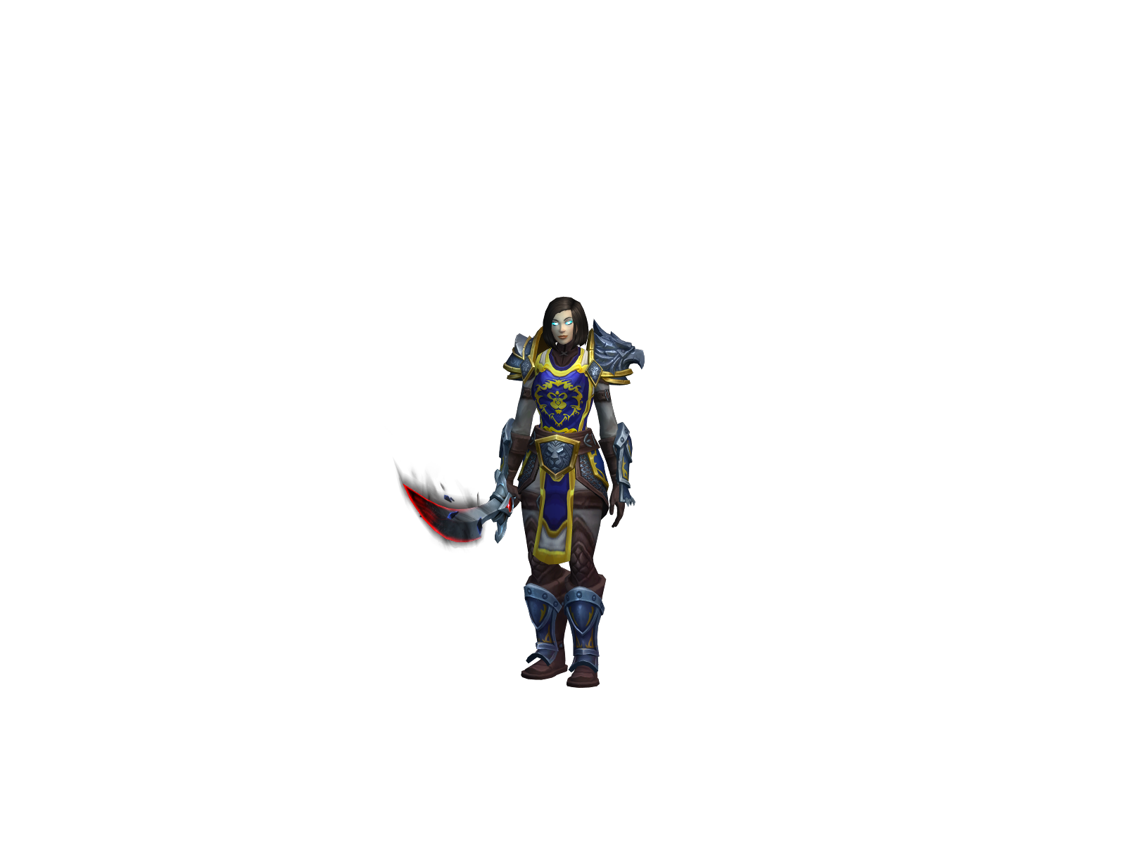 Мультибэнд 3D character render