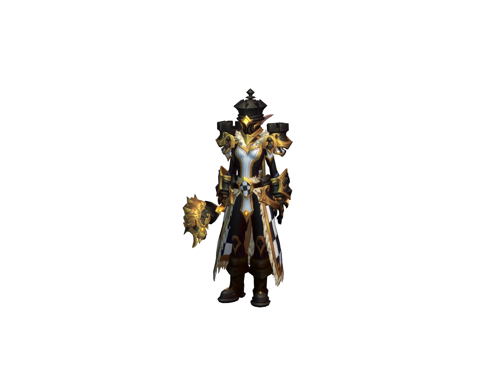 Мандерн 3D character render