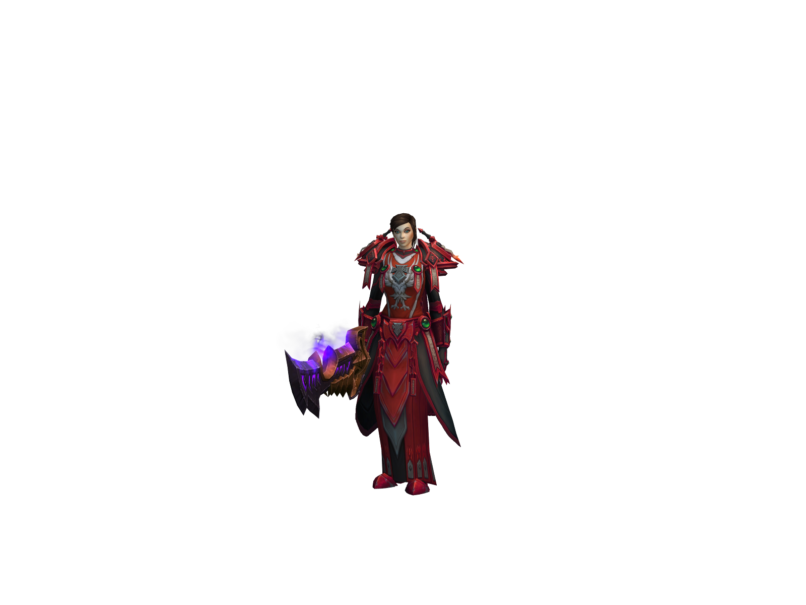 Кроунес 3D character render