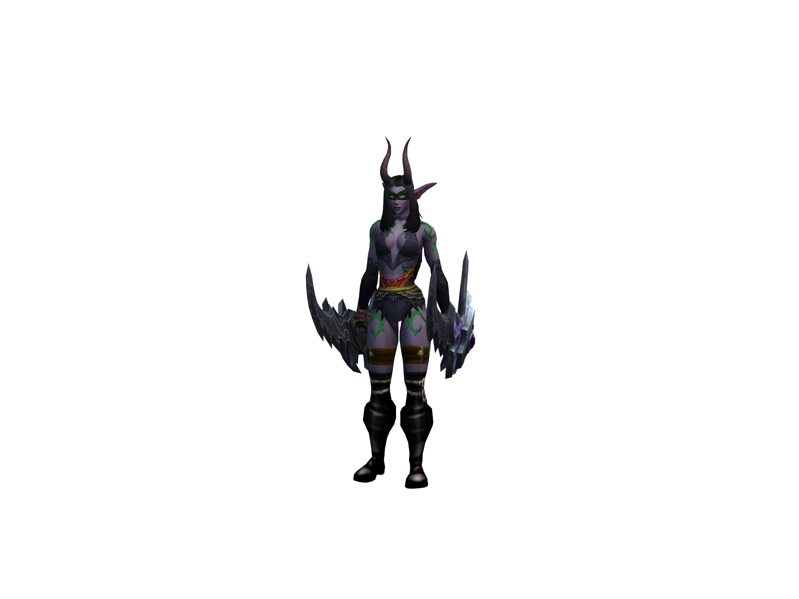 Пвеглист 3D character render