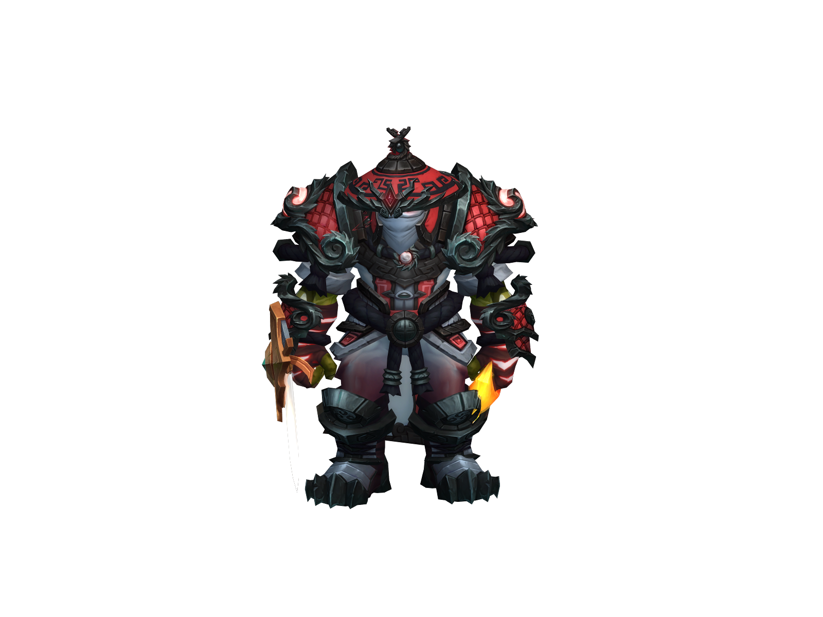 Галтри 3D character render