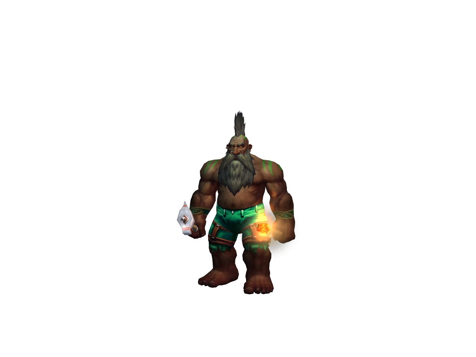 Колба 3D character render