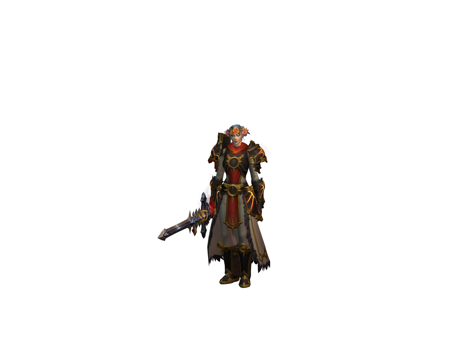 Фремина 3D character render