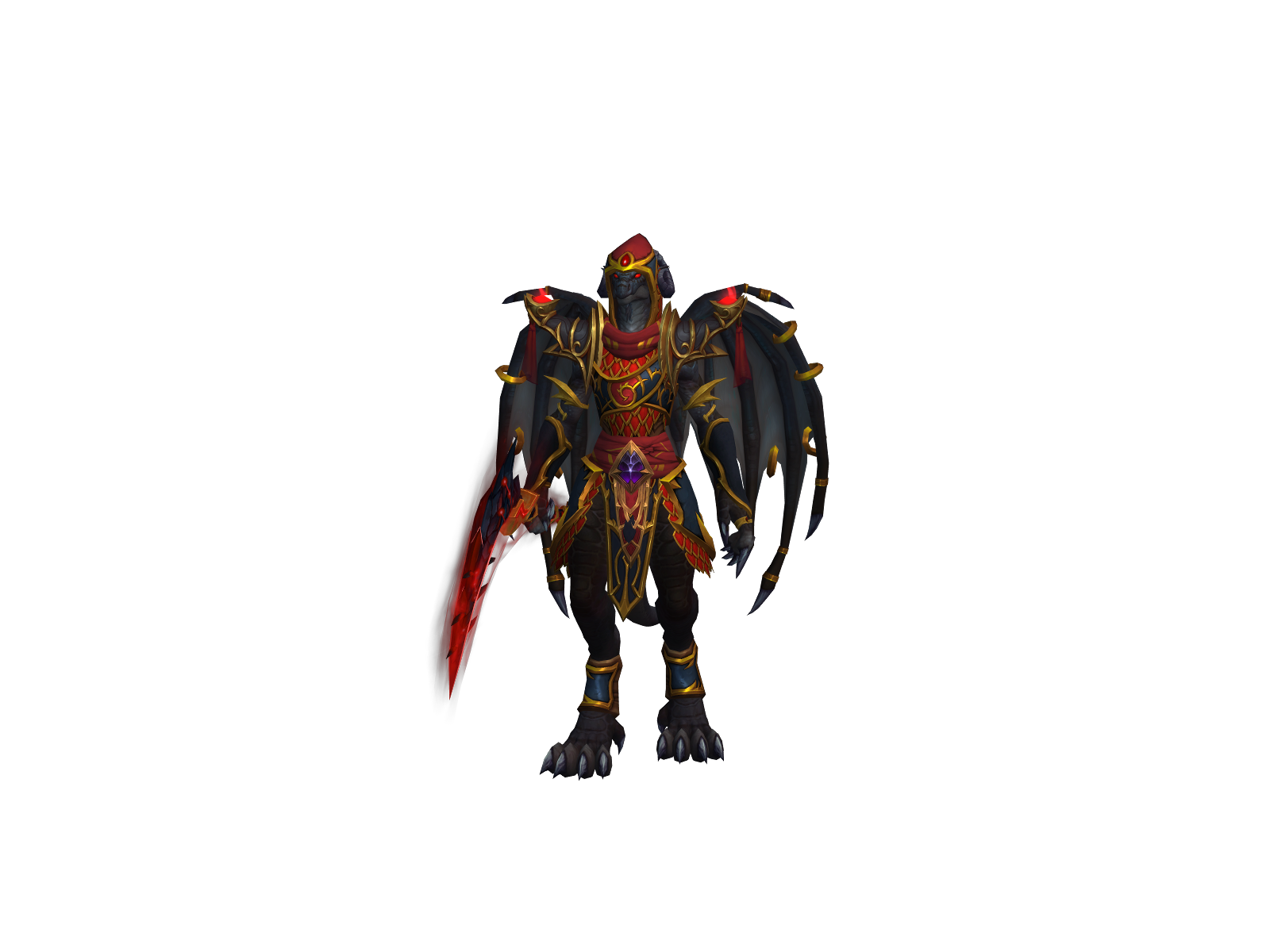 Малефикария 3D character render