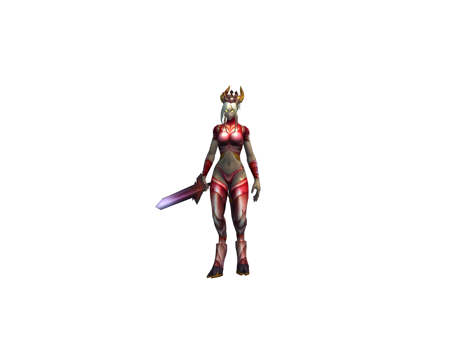Соллка 3D character render