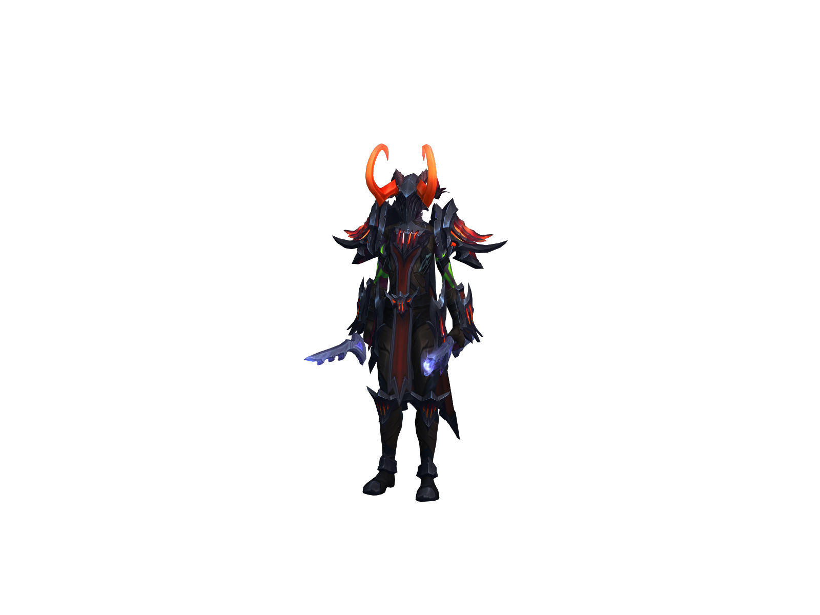 Тьмари 3D character render