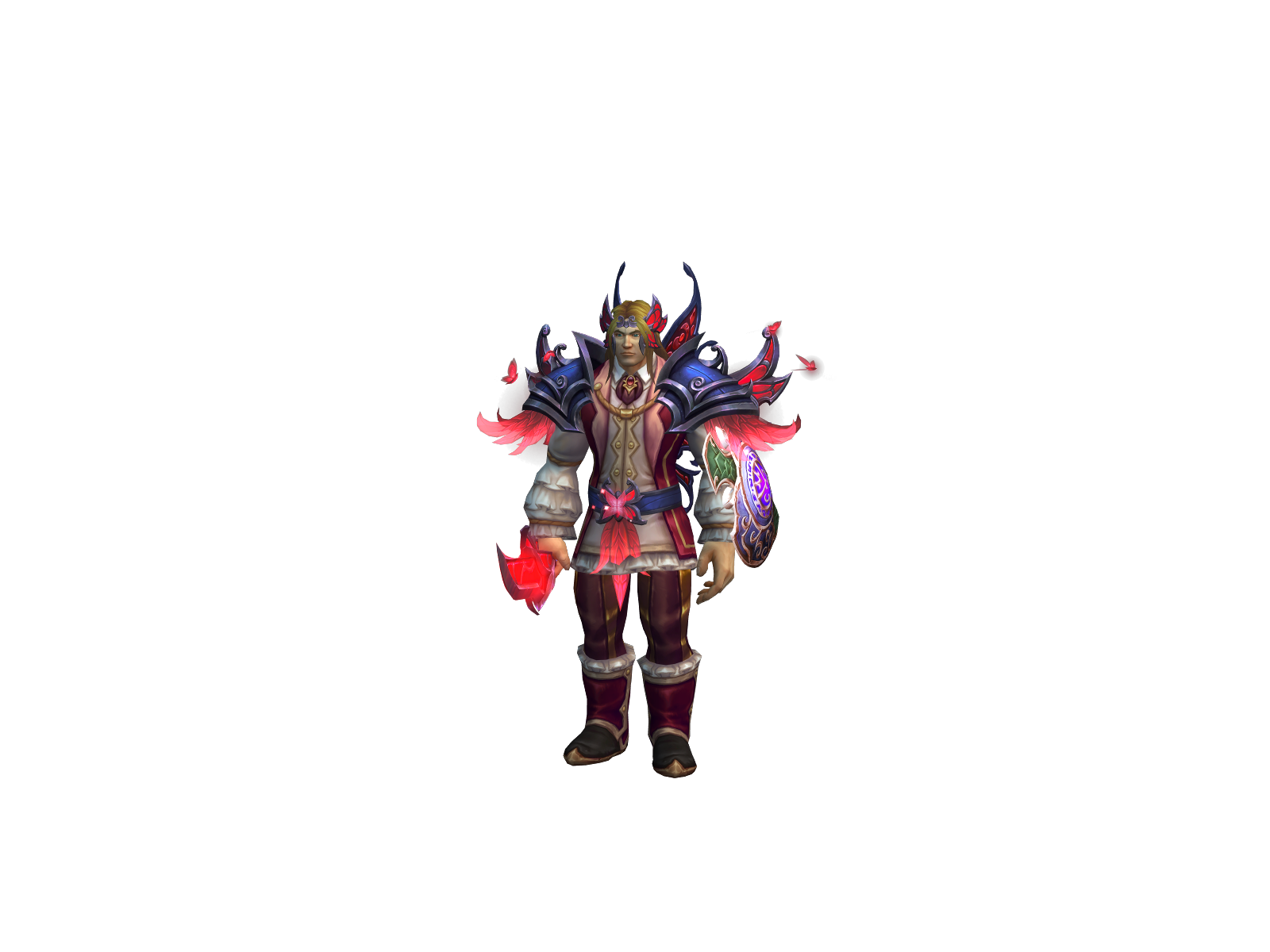 Алондилон 3D character render