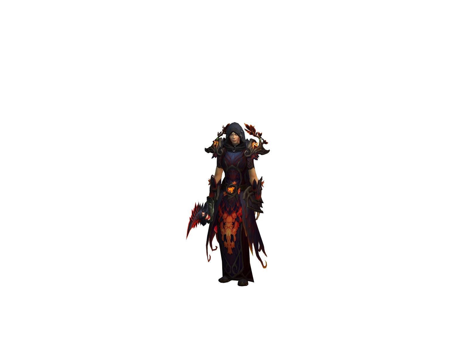 Психоз 3D character render
