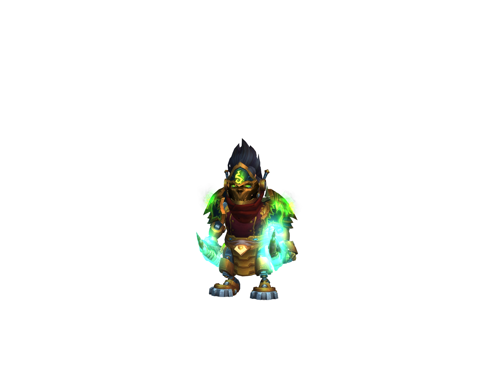 Мехабандит 3D character render