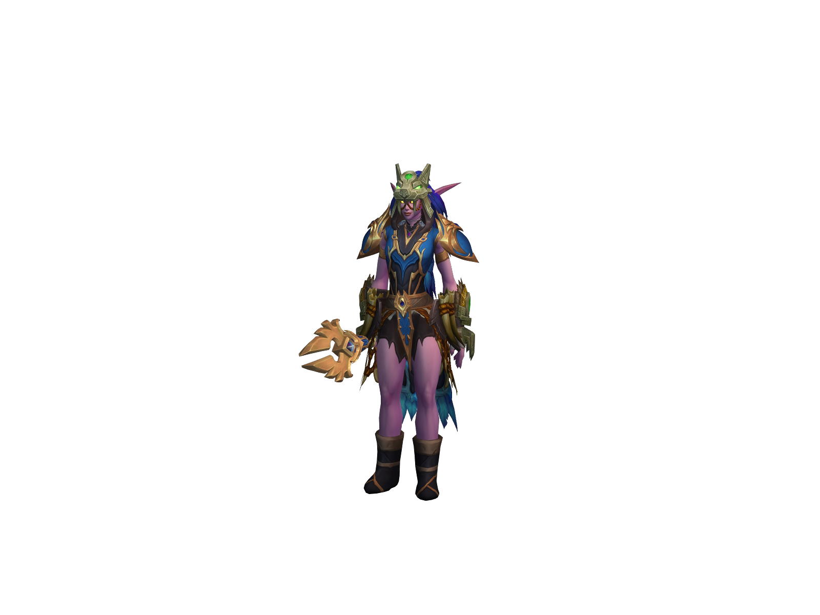 Летнийливень 3D character render