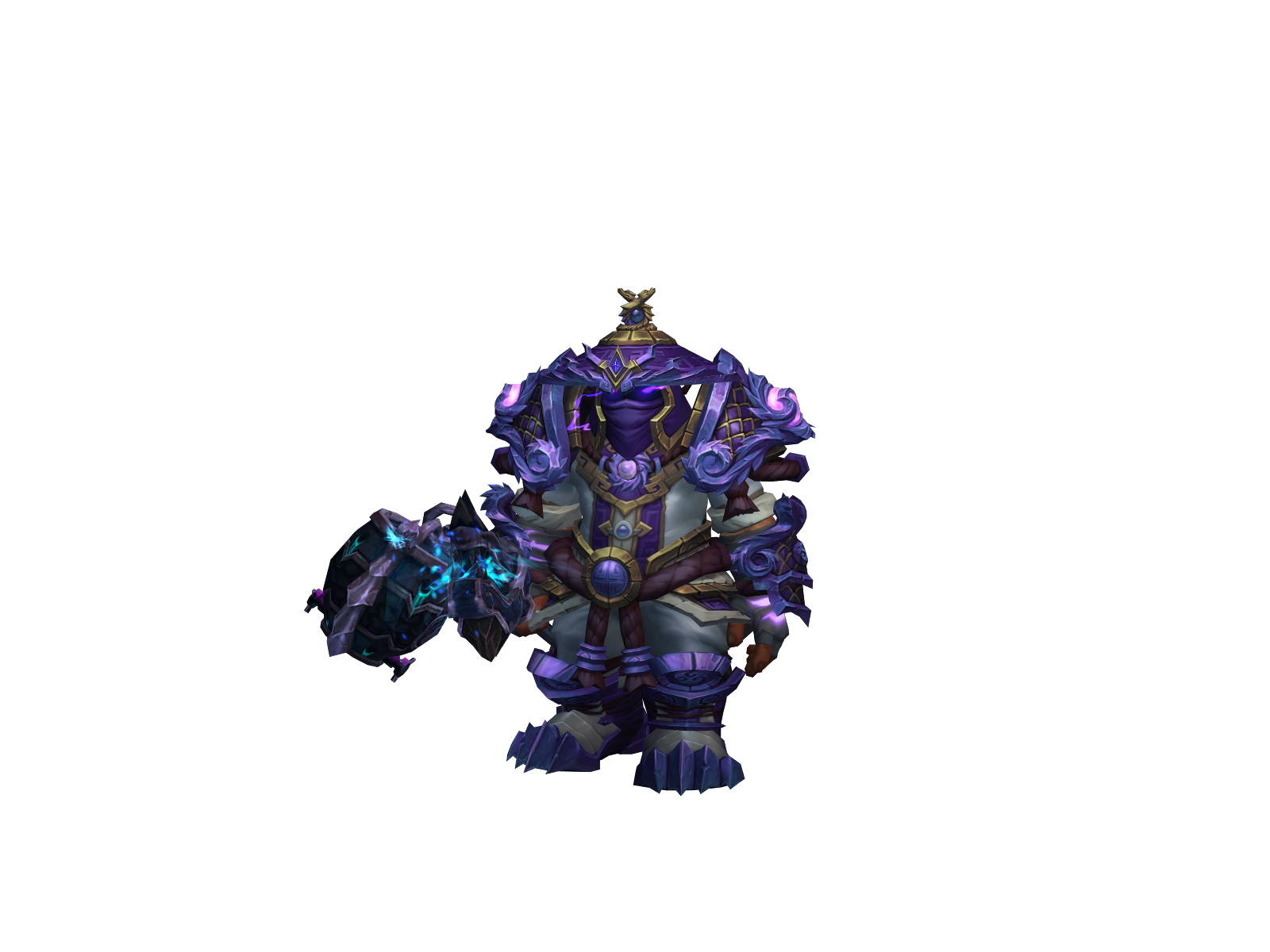 Пустойкулак 3D character render