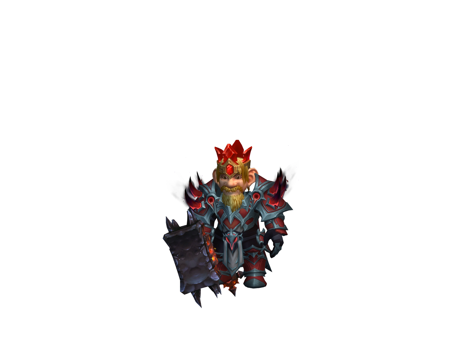 Горэм 3D character render