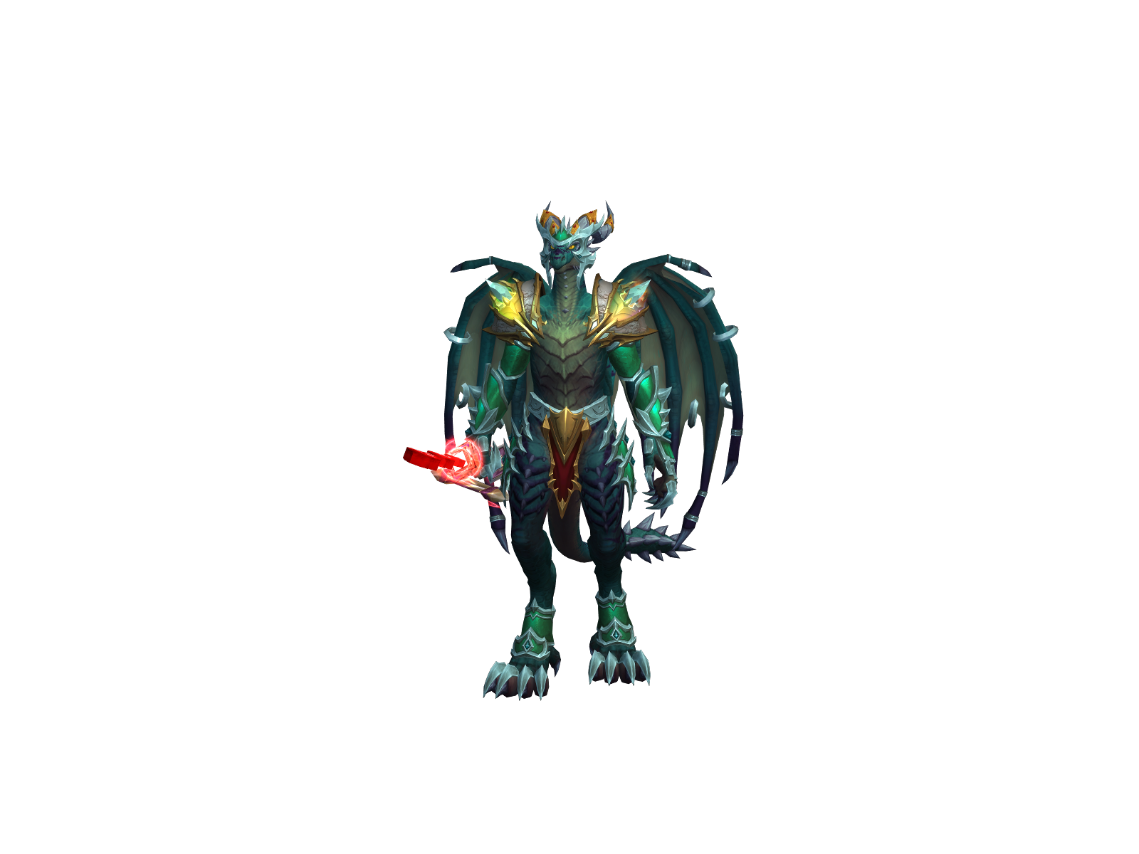 Отлетевший 3D character render