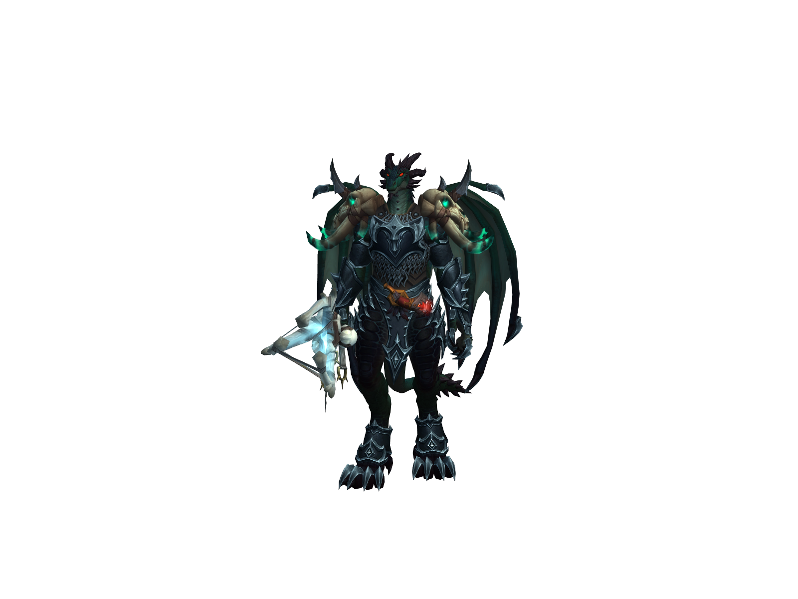 Крокодилл 3D character render