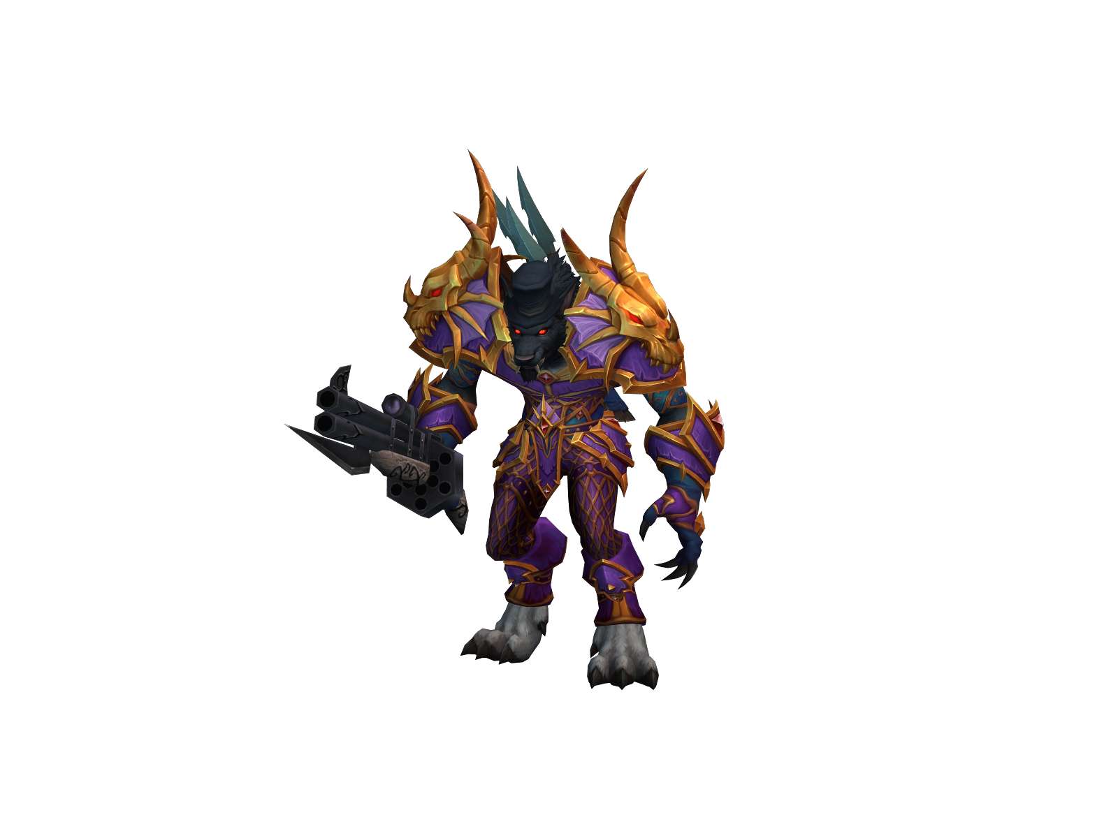 Лешаголдринн 3D character render