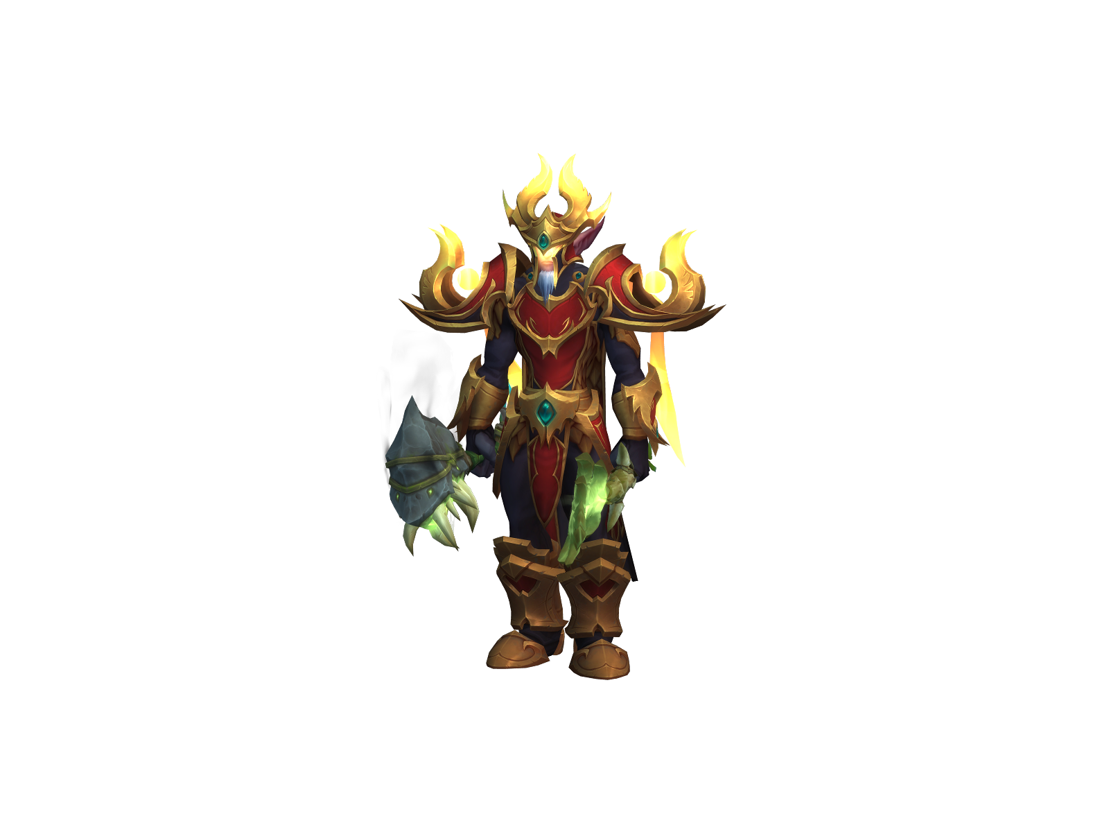 Барончикэд 3D character render