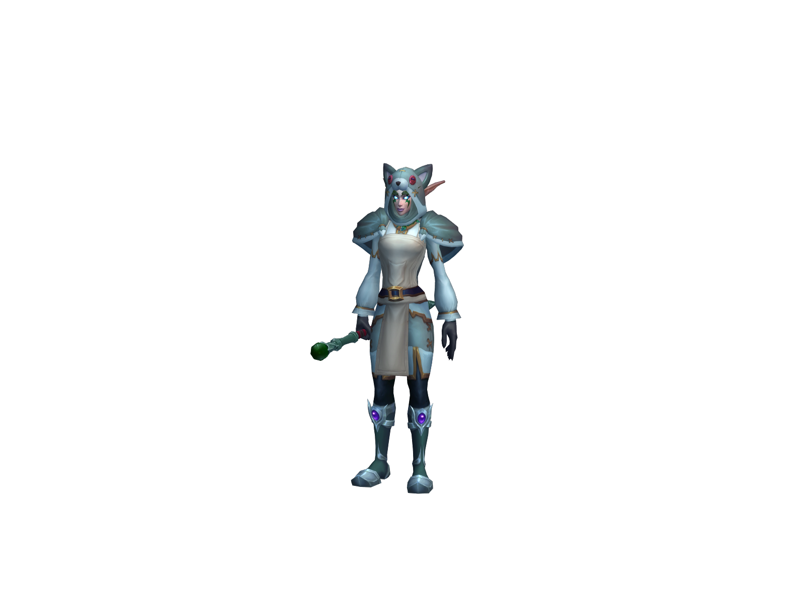Айстел 3D character render